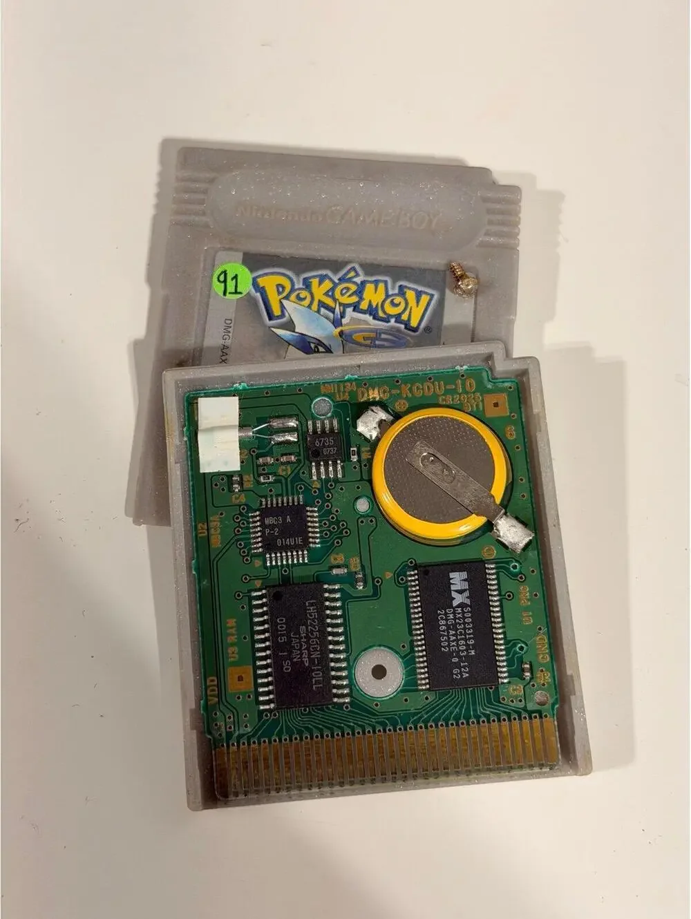 Pokémon Silver for Nintendo Gameboy Color
